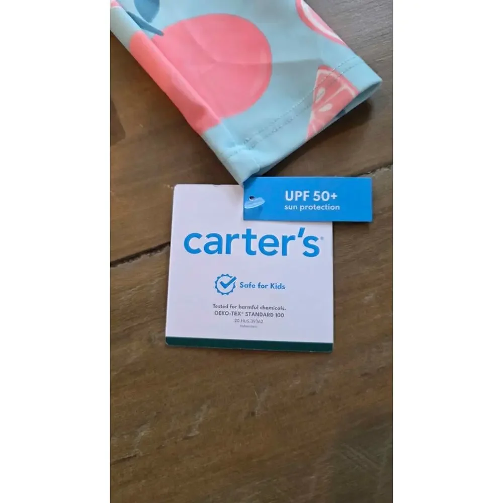 NWT Carter's Girl's Swim Set - Size 5T (Pink&Blue)